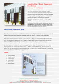 Download Bifold Rolfe Industrial doors Technical Data Sheet