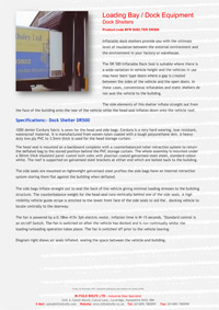 Download Bifold Rolfe Industrial doors Technical Data Sheet