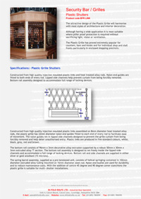 Download Bifold Rolfe Industrial doors Technical Data Sheet